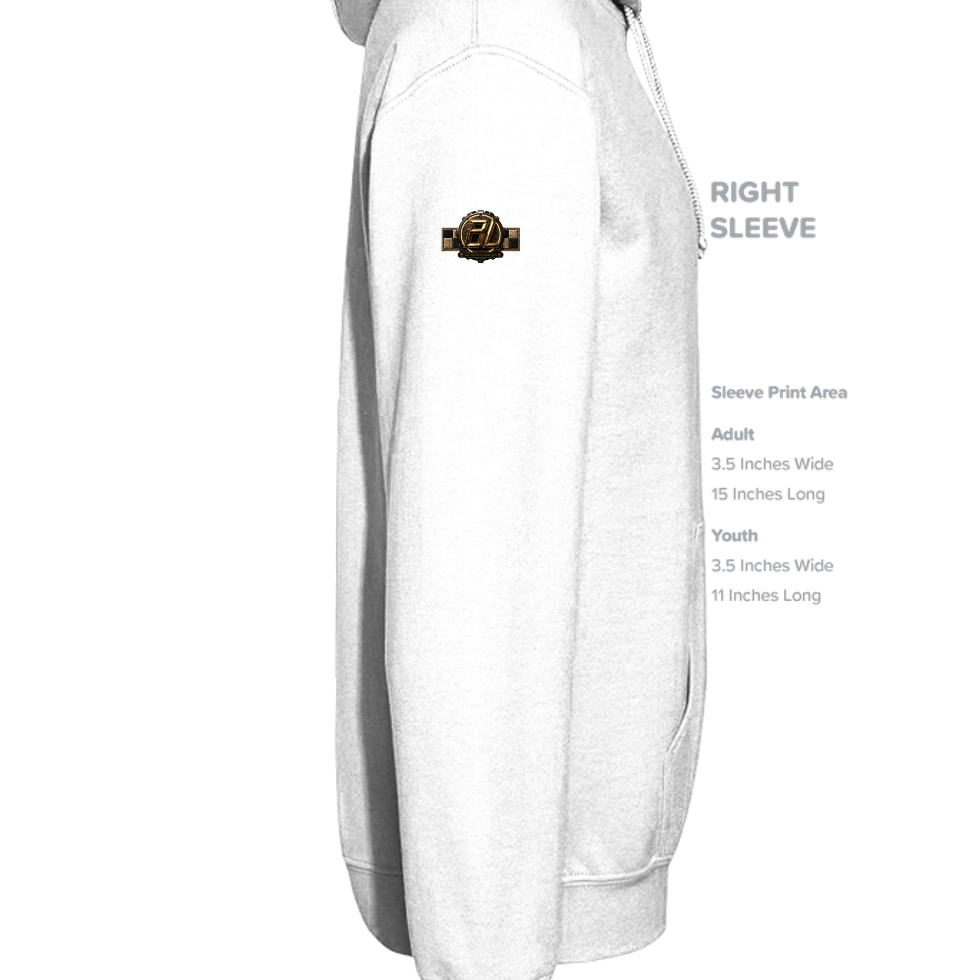 WHITE - SF500 - SLEEVE_RIGHT