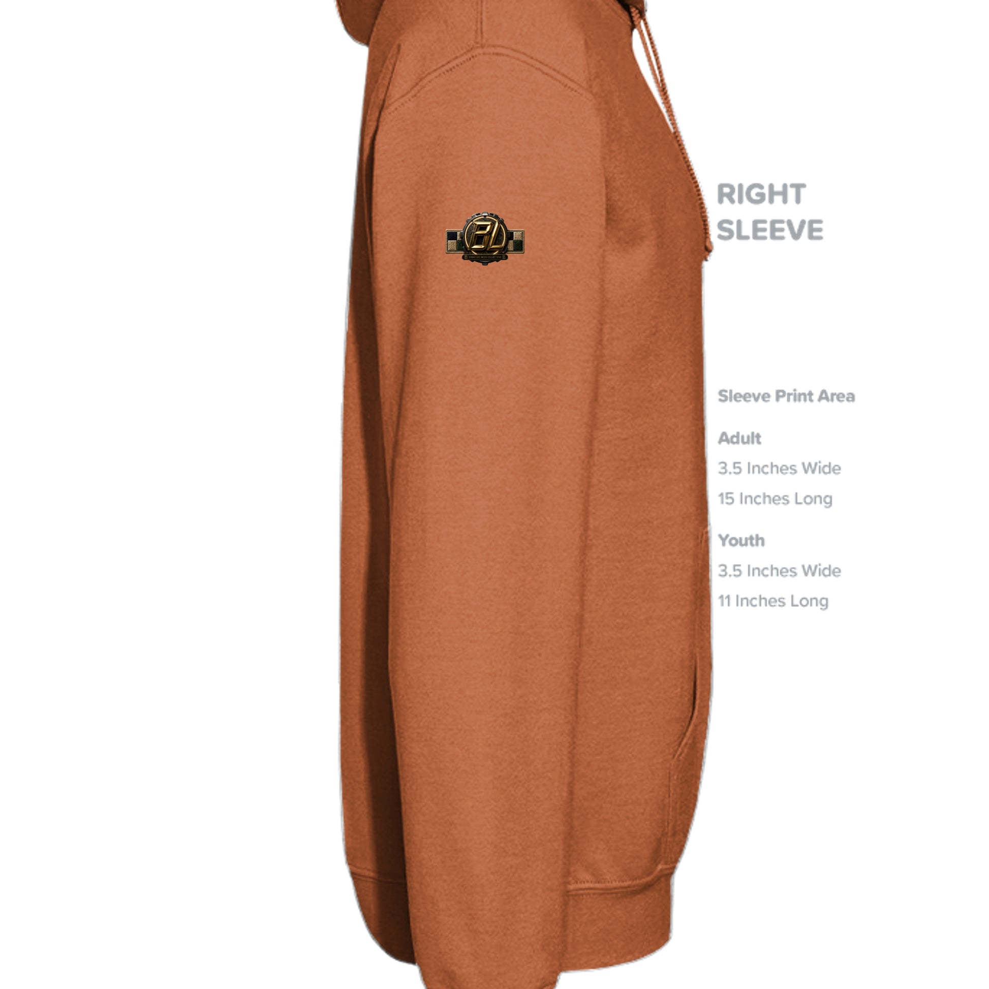 Texas Orange - SF500 - SLEEVE_RIGHT