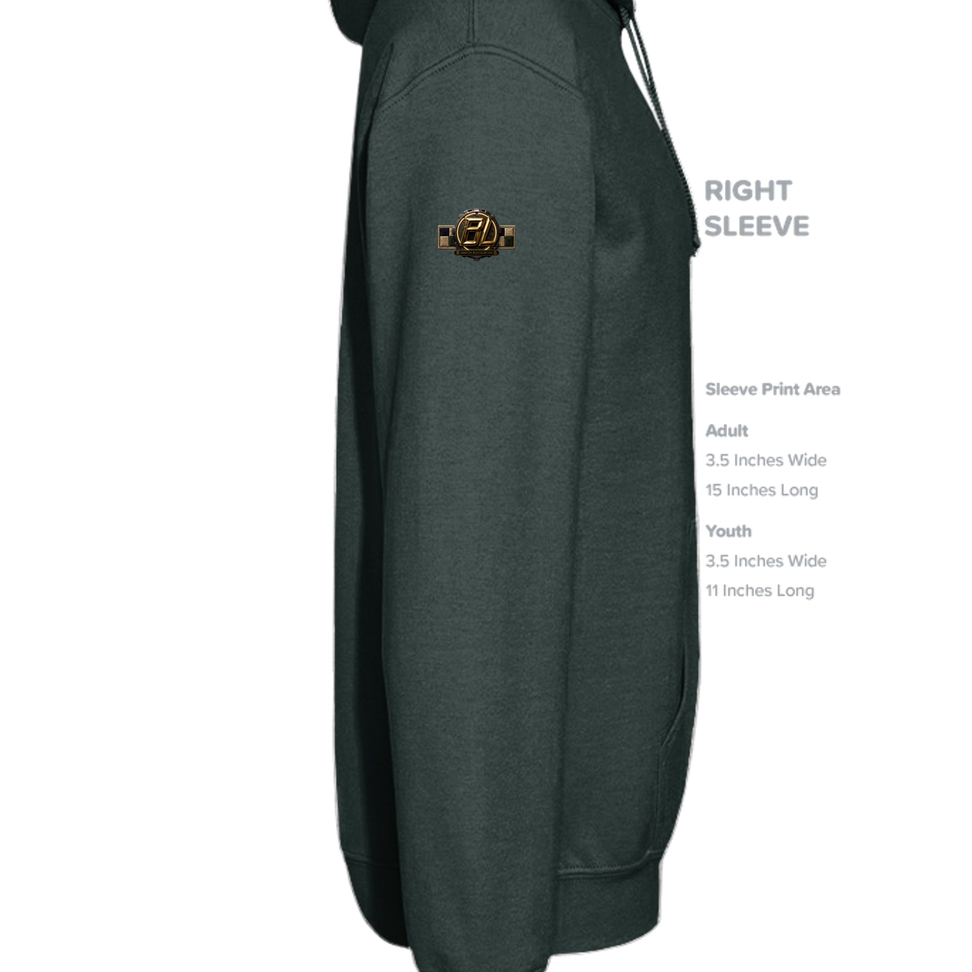 FOREST GREEN - SF500 - SLEEVE_RIGHT