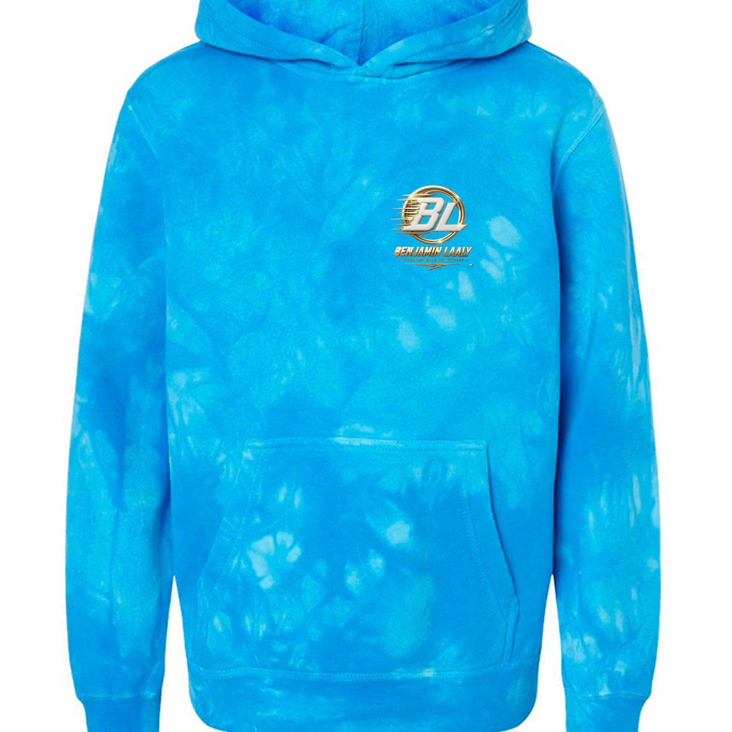 Tie Dye Aqua Blue - PRM1500TD - FRONT