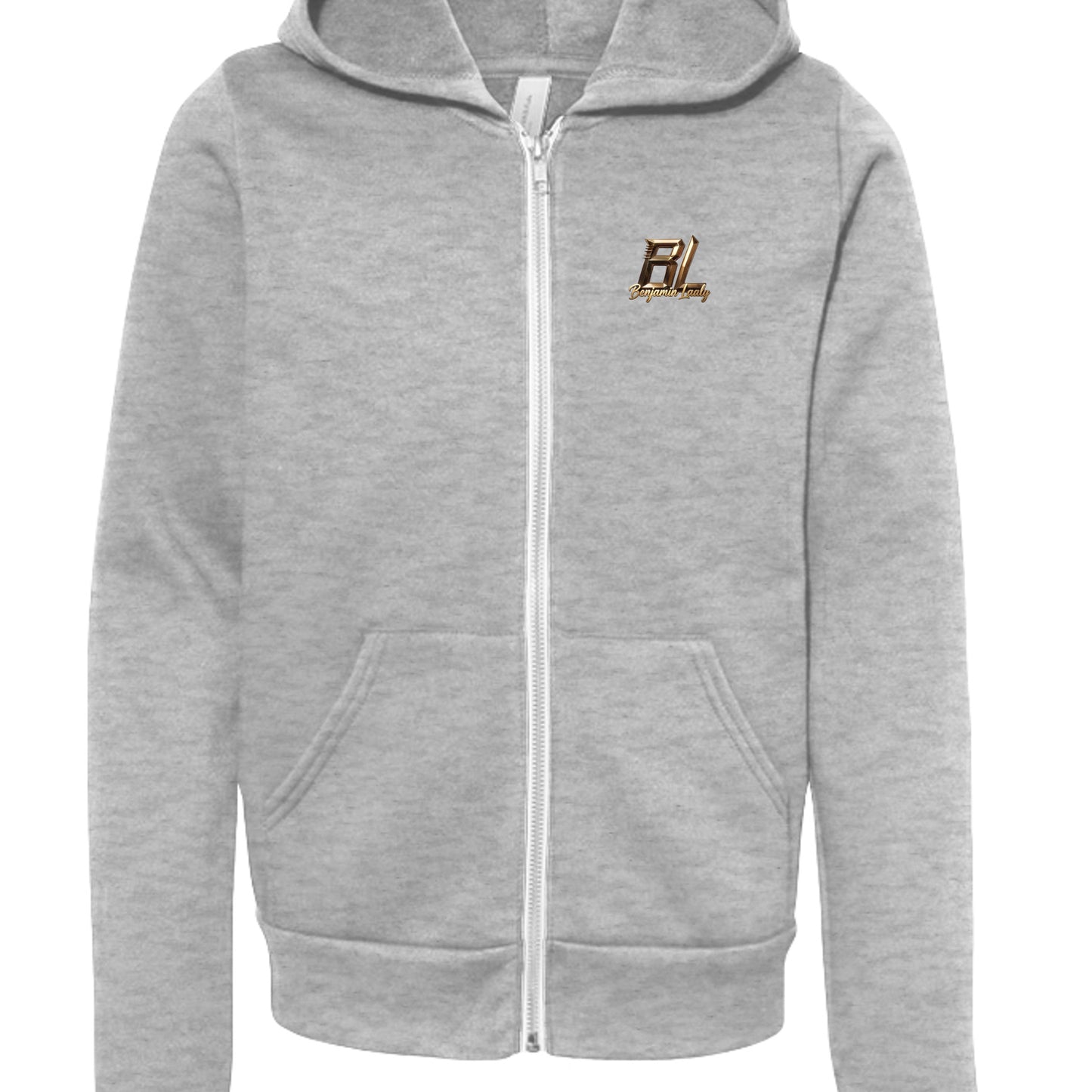Athletic Heather - 3739Y - FRONT