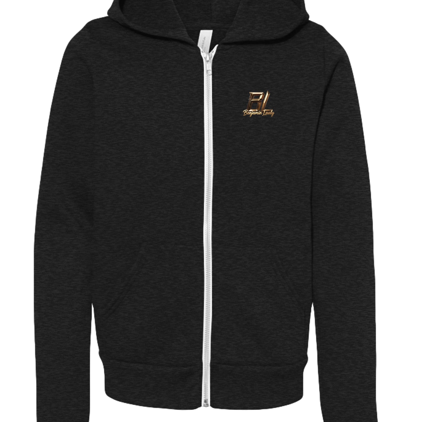 DARK GRY HEATHER - 3739Y - FRONT
