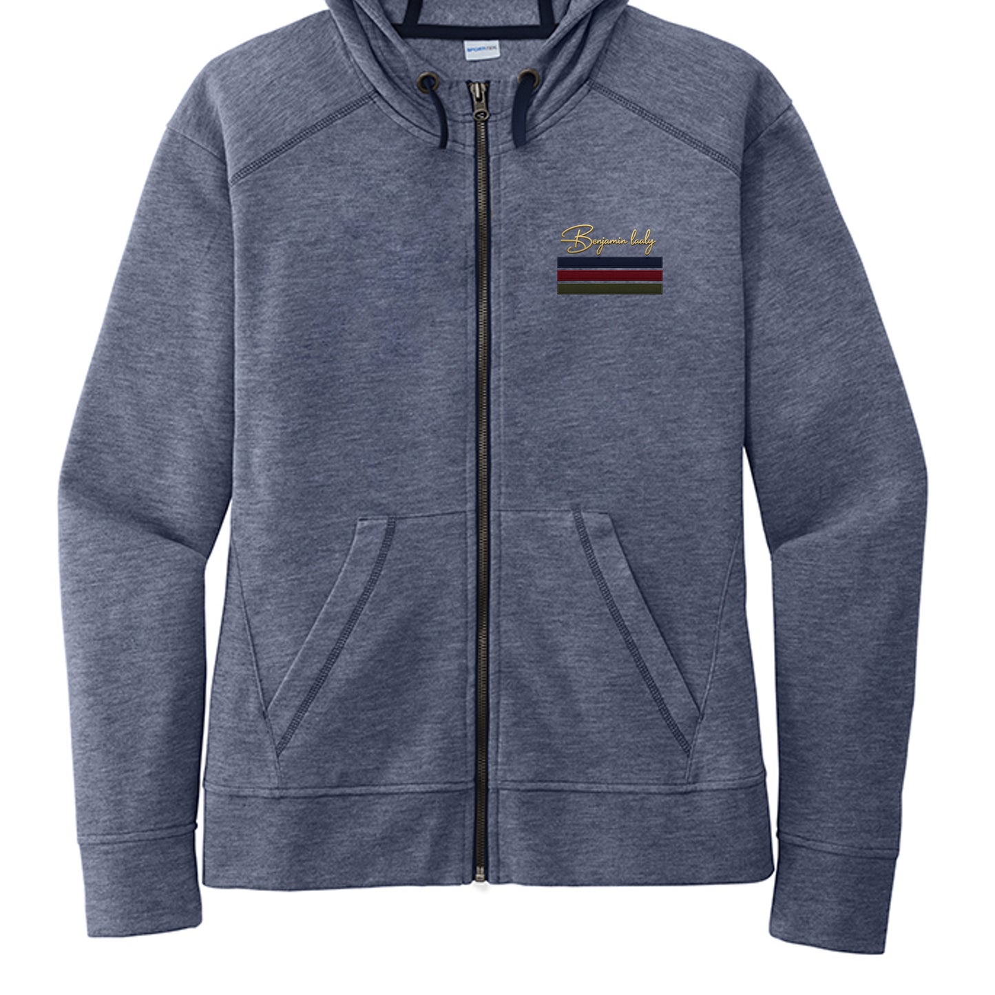True Navy Hthr - LST293 - FRONT