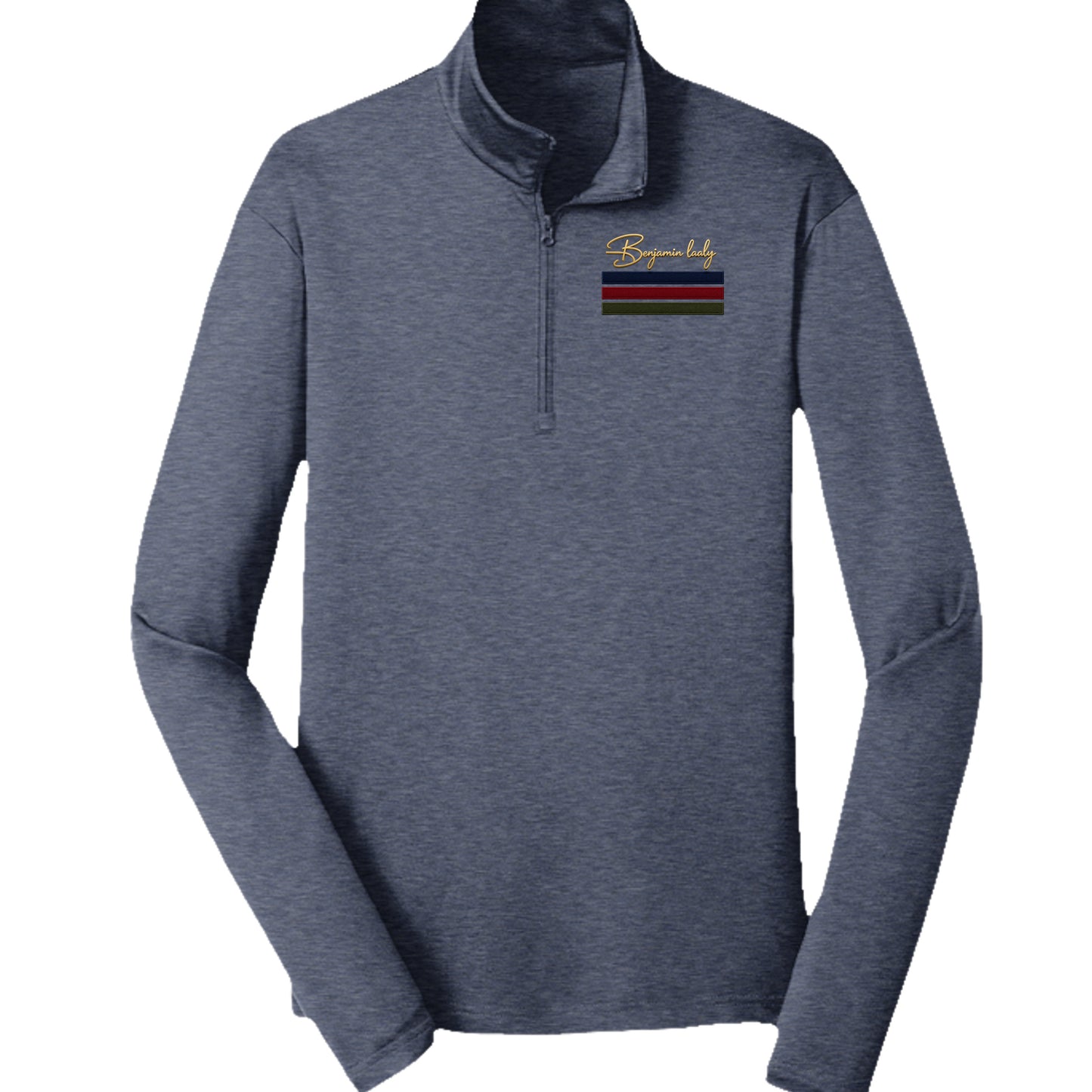 True Navy Hthr - ST407 - FRONT