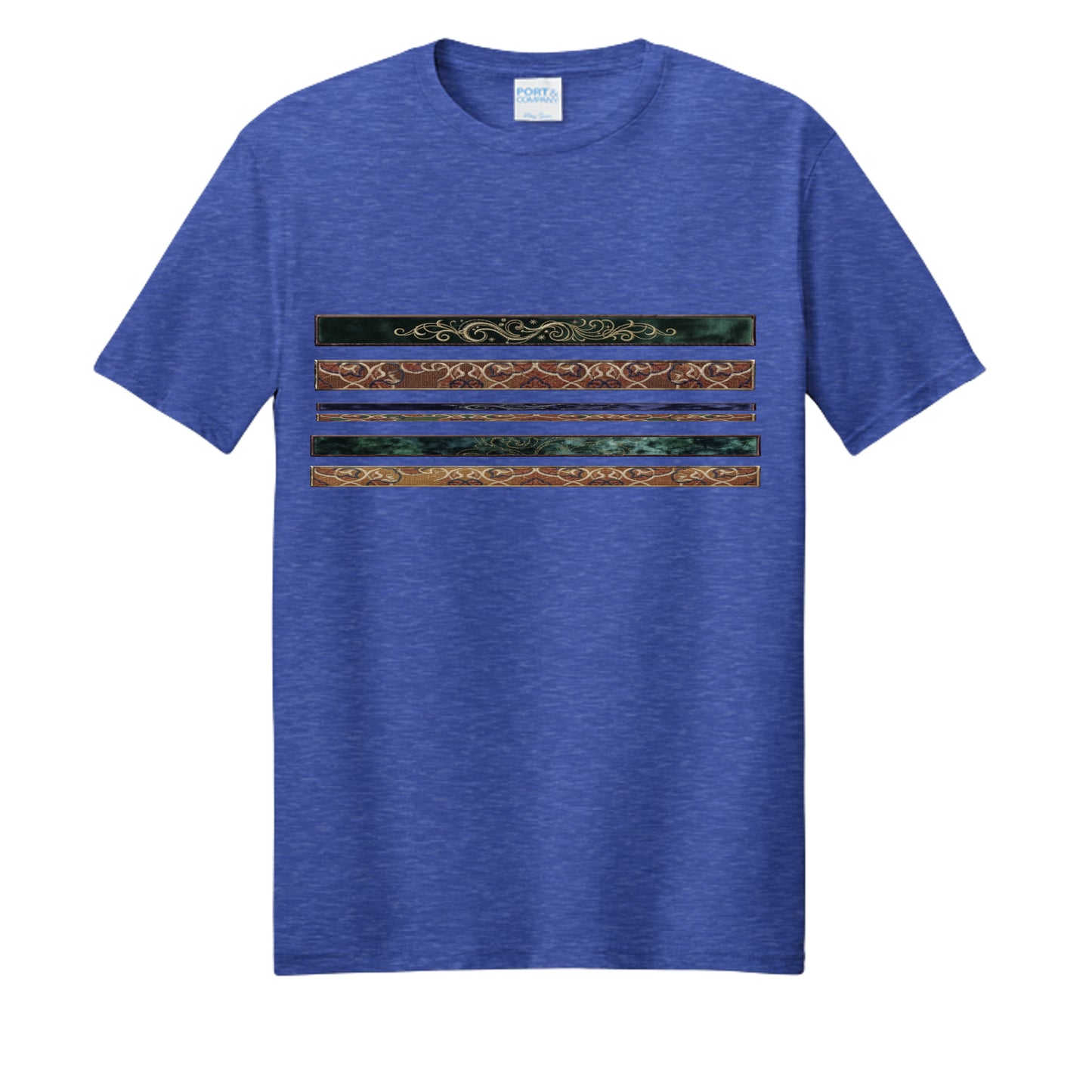 True Royal Heather - PC455 - FRONT