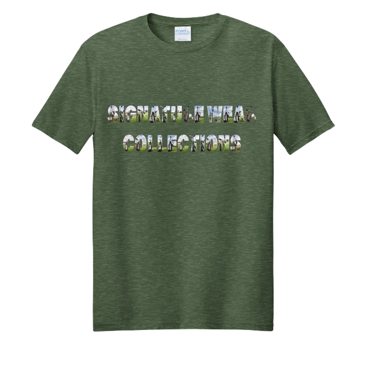 Forest Green Heather - PC455 - FRONT
