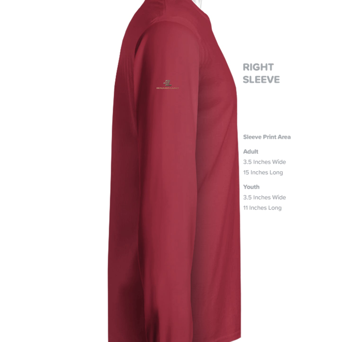 Canvas Red - 3501 - SLEEVE_RIGHT