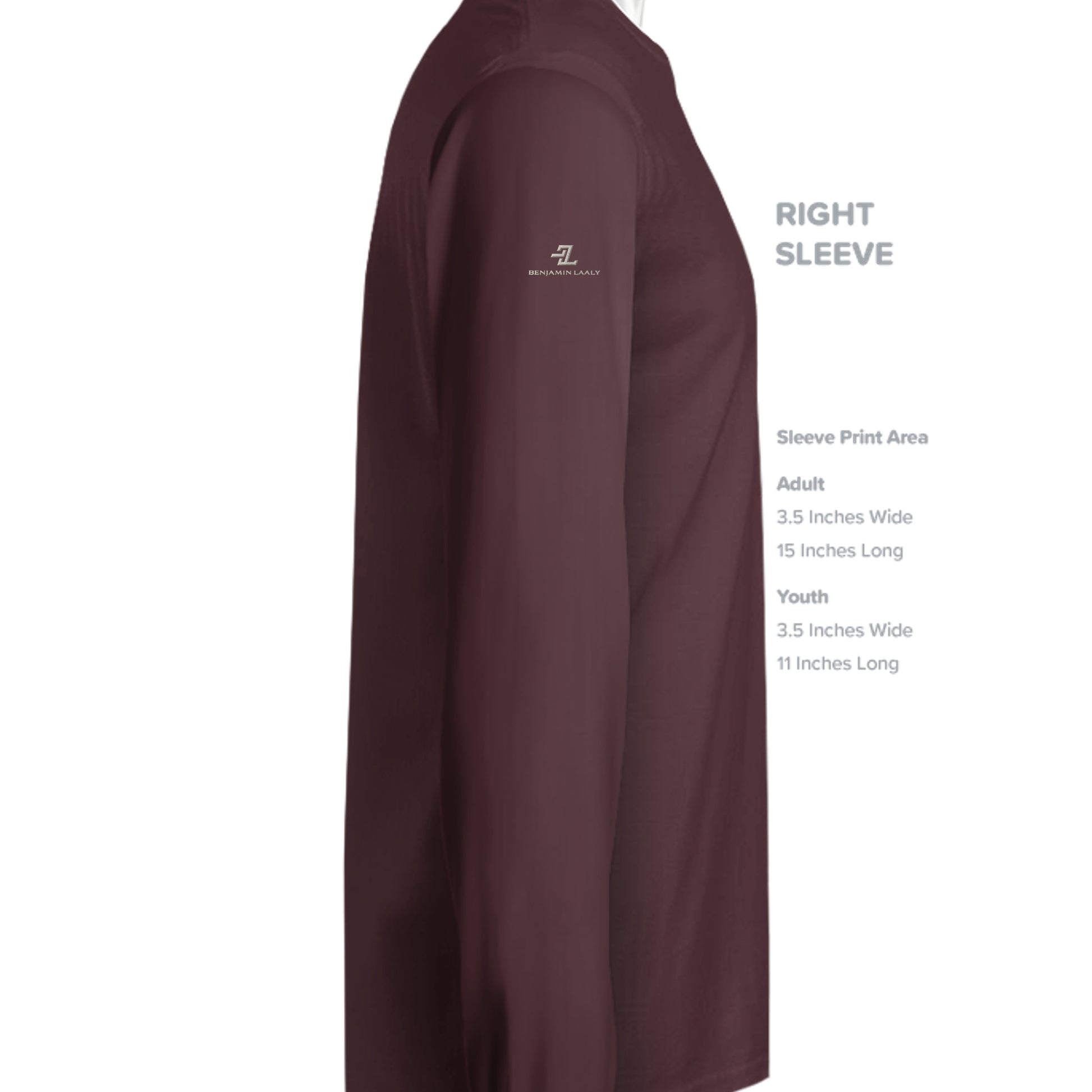 Maroon - 3501 - SLEEVE_RIGHT