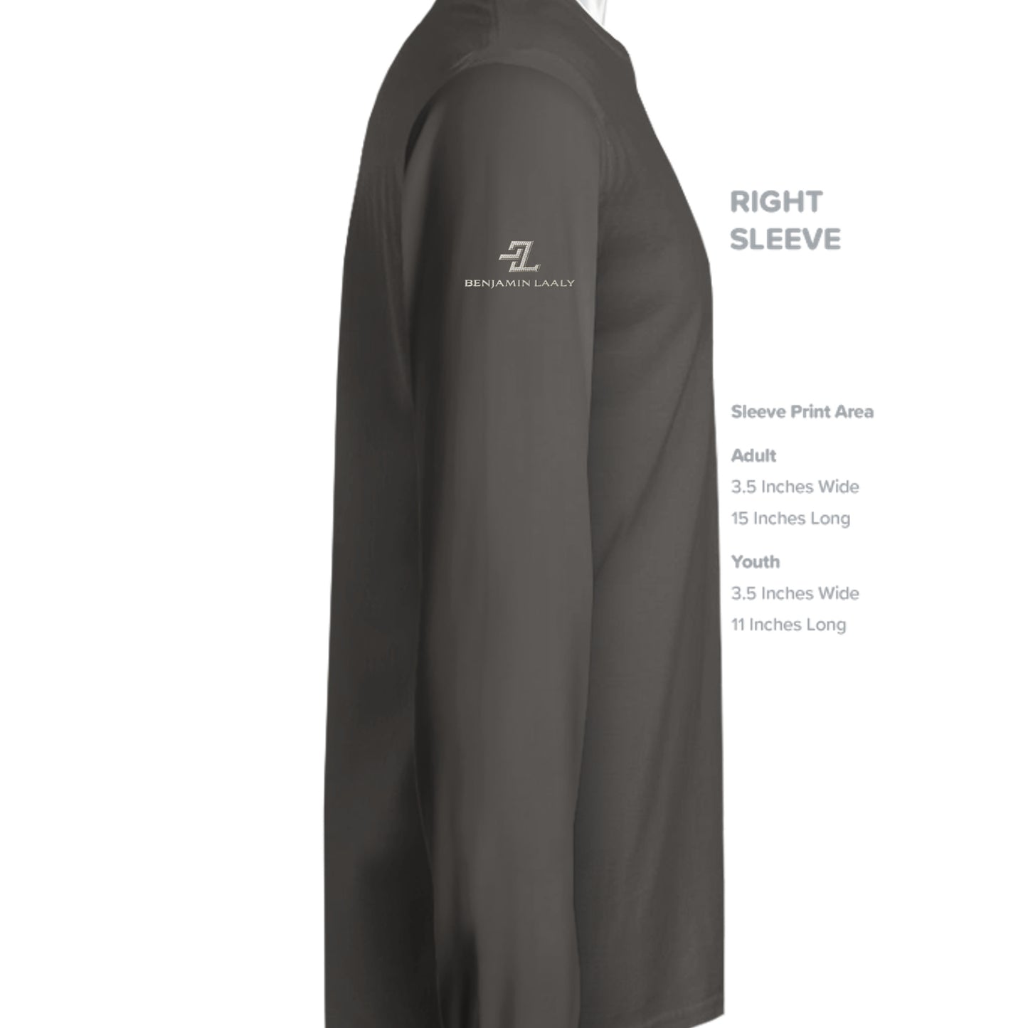 Iron Grey - ST350LS - SLEEVE_RIGHT