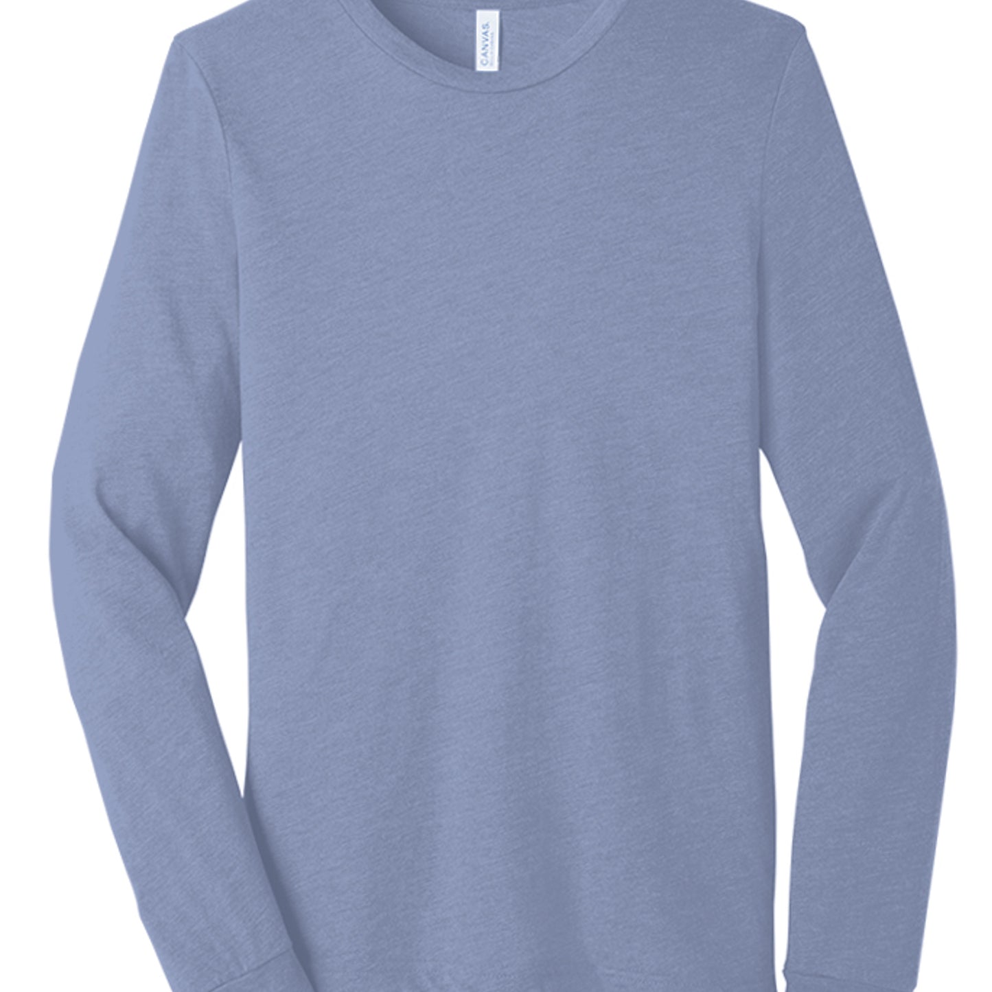 Blue Triblend - 3513 - FRONT