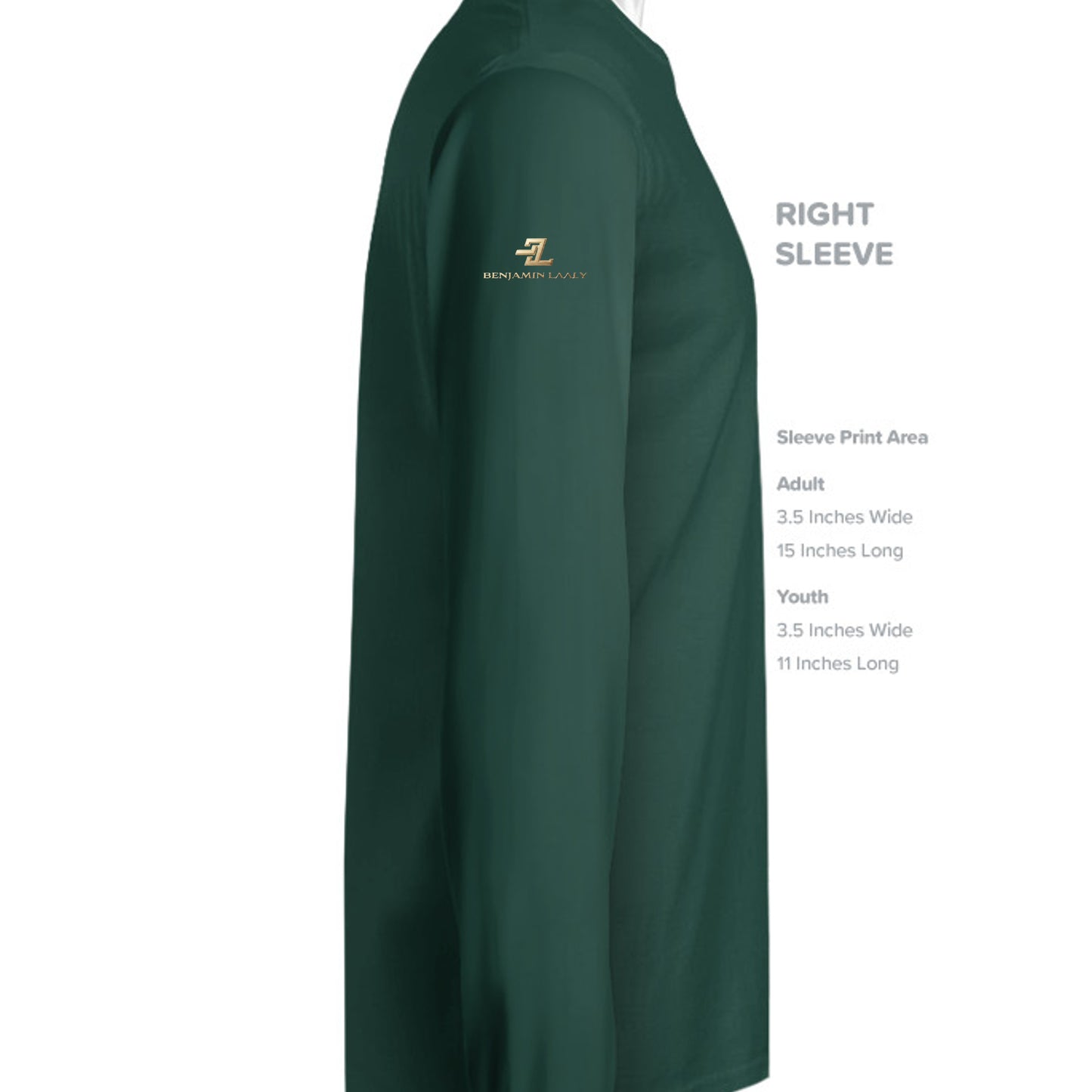 Emerald Triblend - 3513 - SLEEVE_RIGHT