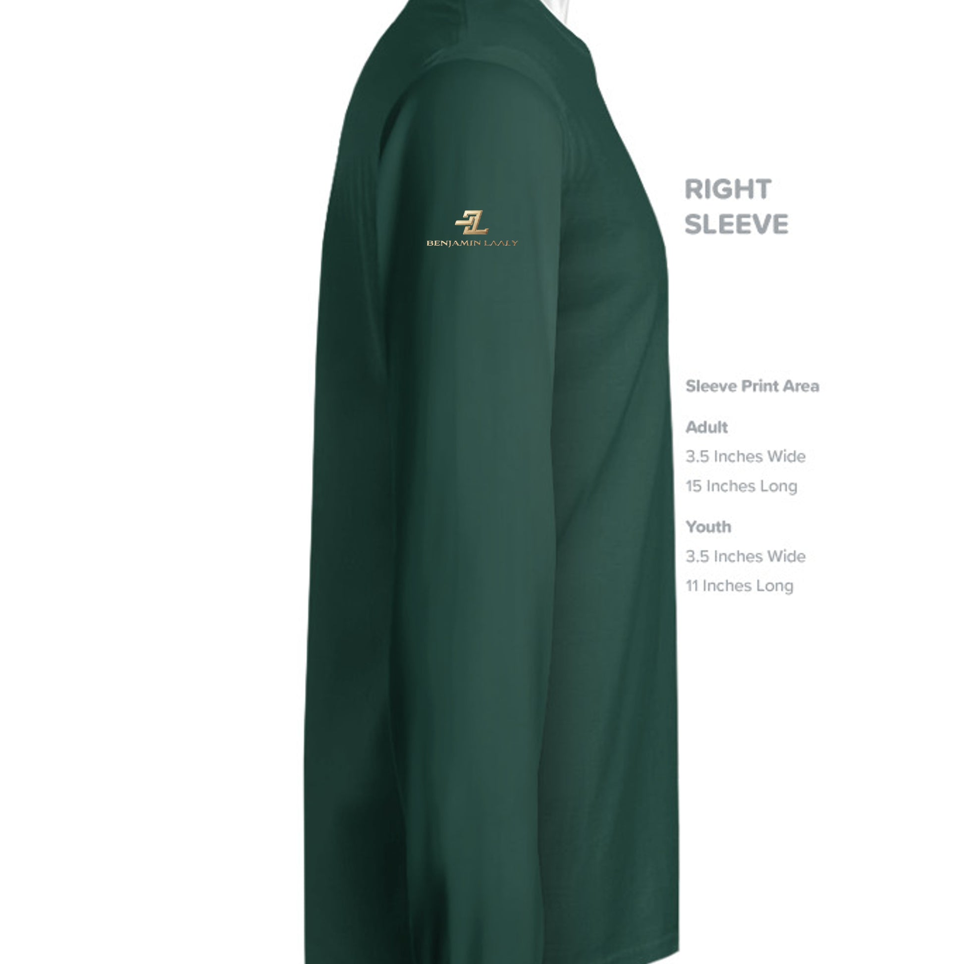 Emerald Triblend - 3513 - SLEEVE_RIGHT