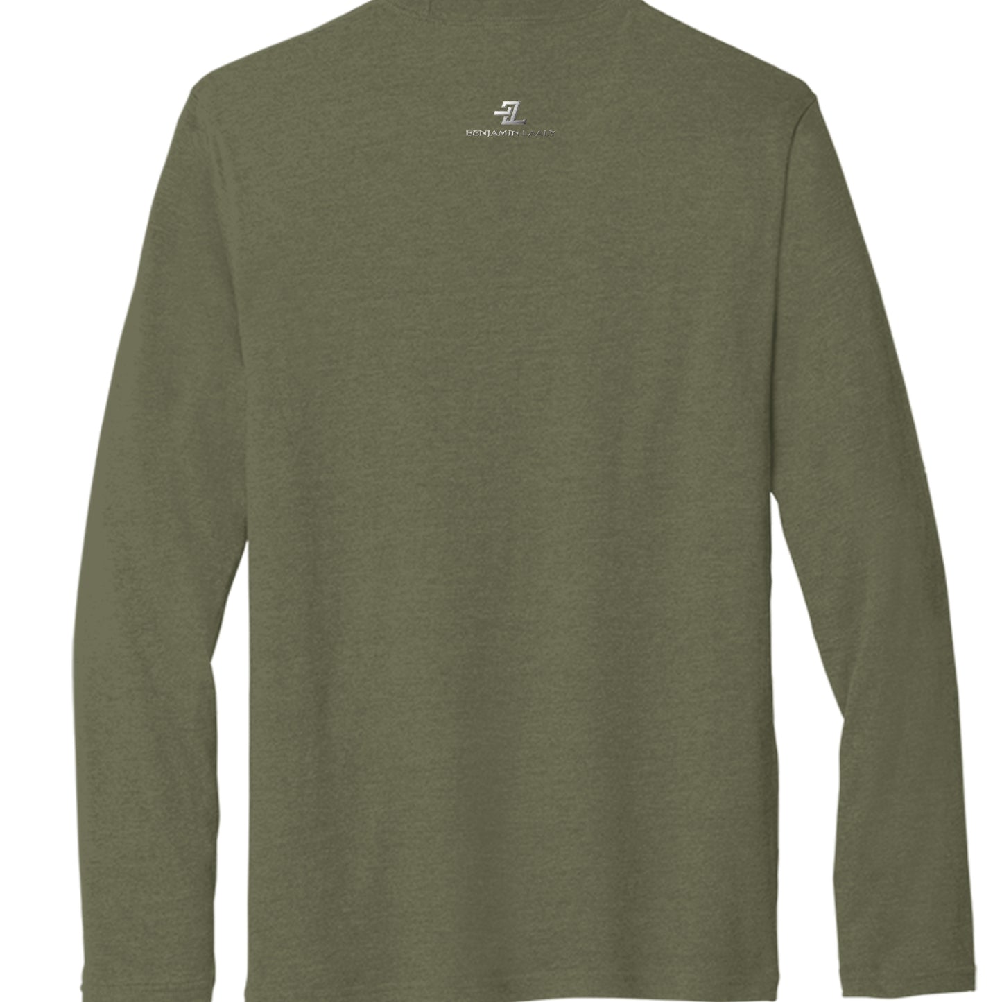 Military Green Heather - PC330LS - BACK