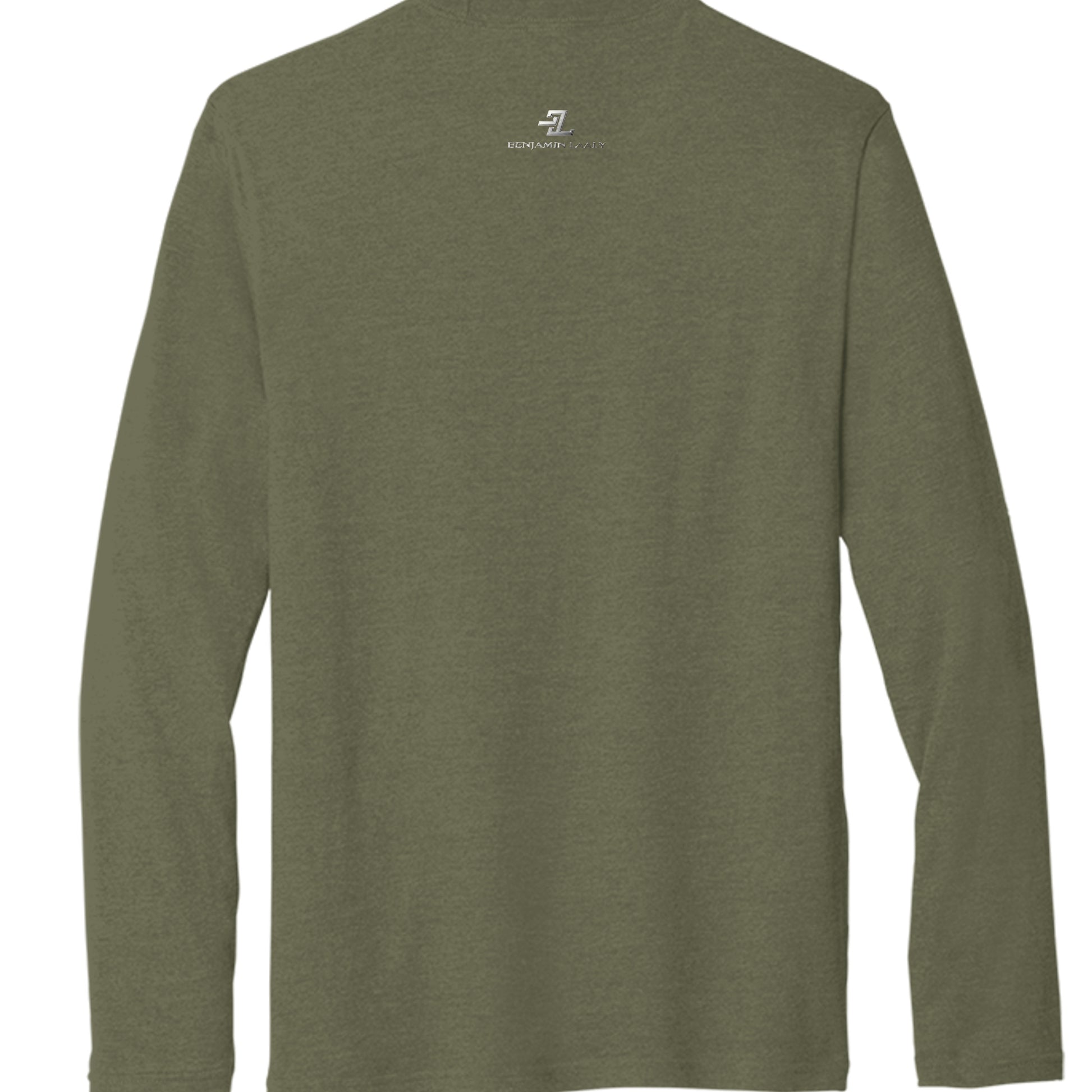 Military Green Heather - PC330LS - BACK