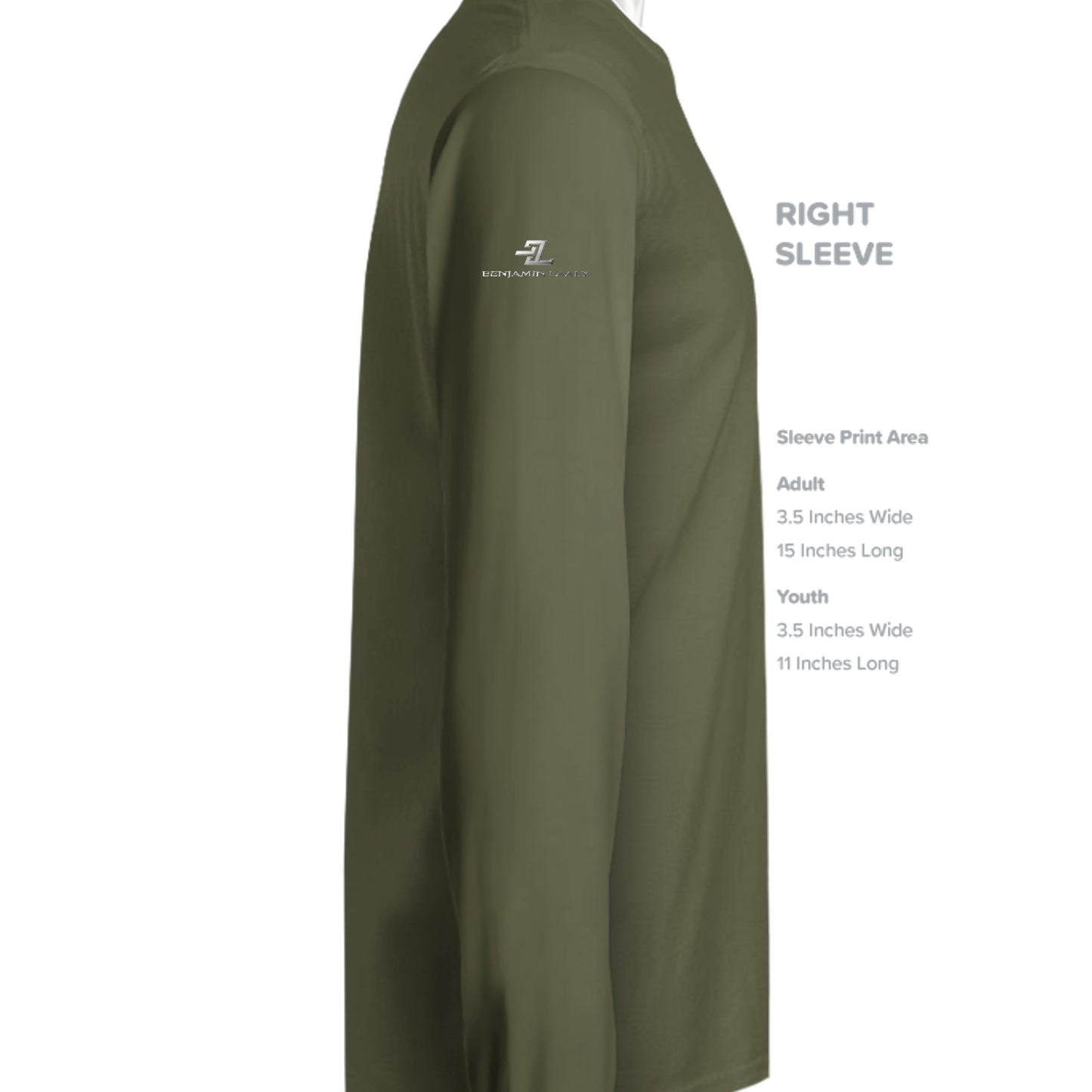 Military Green Heather - PC330LS - SLEEVE_RIGHT