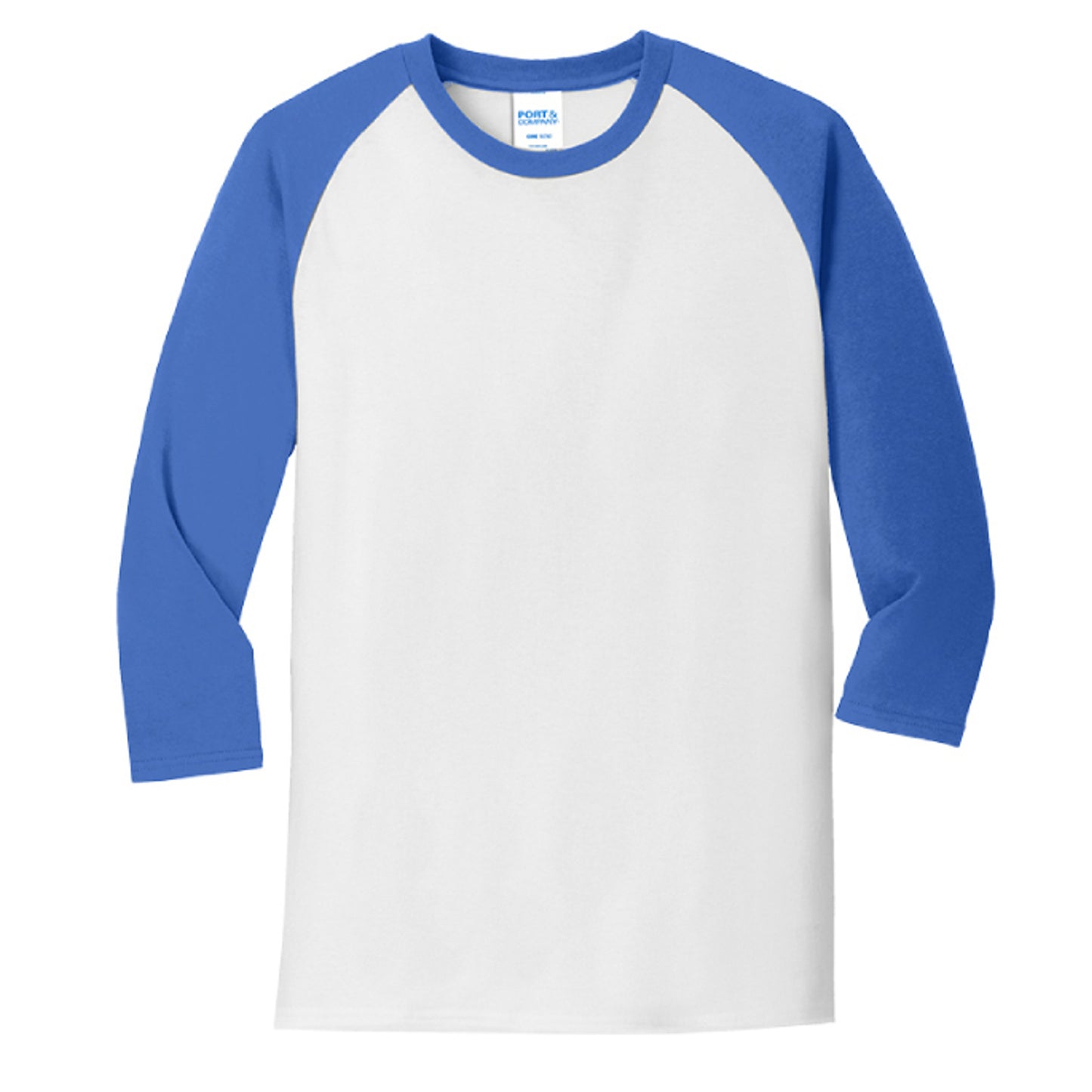 White/ Royal - PC55RS - FRONT