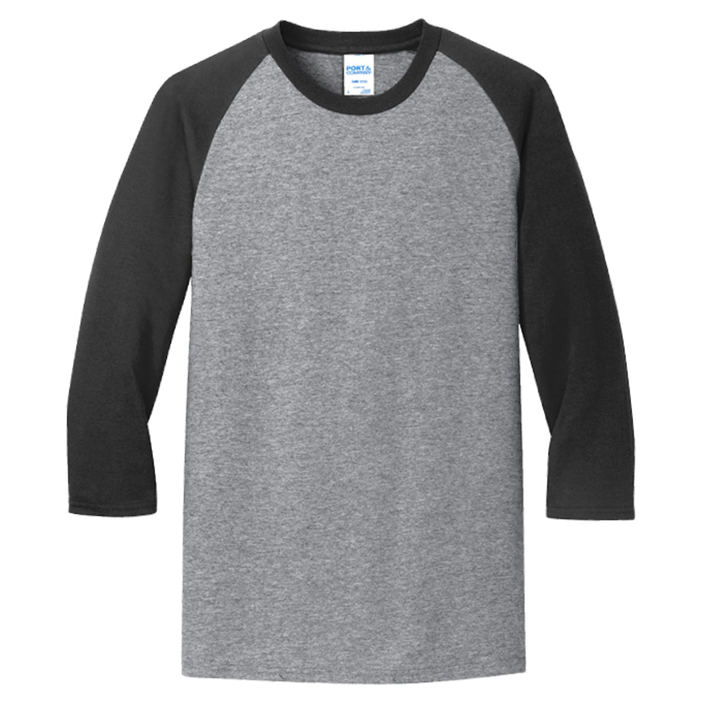 Athletic Heather/Jet Black - PC55RS - FRONT