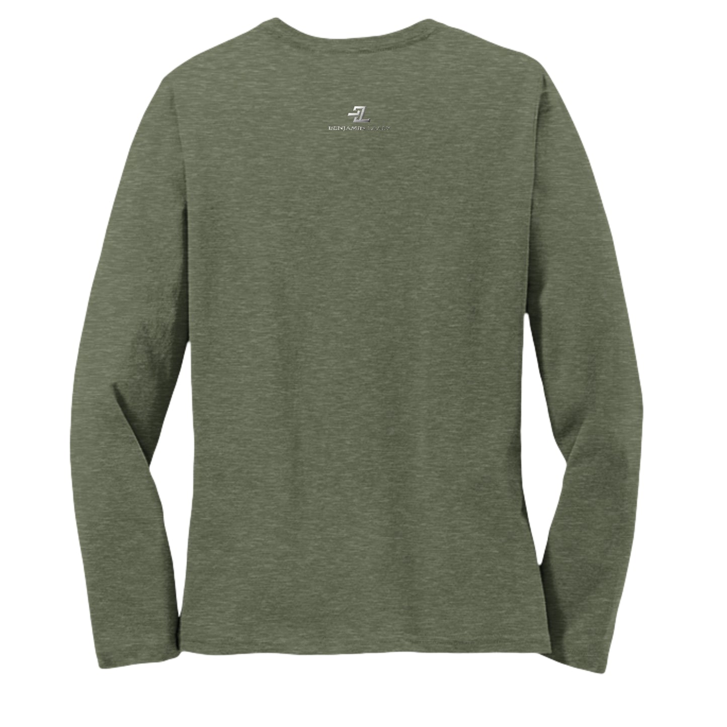 Heathered Olive - DT110 - BACK