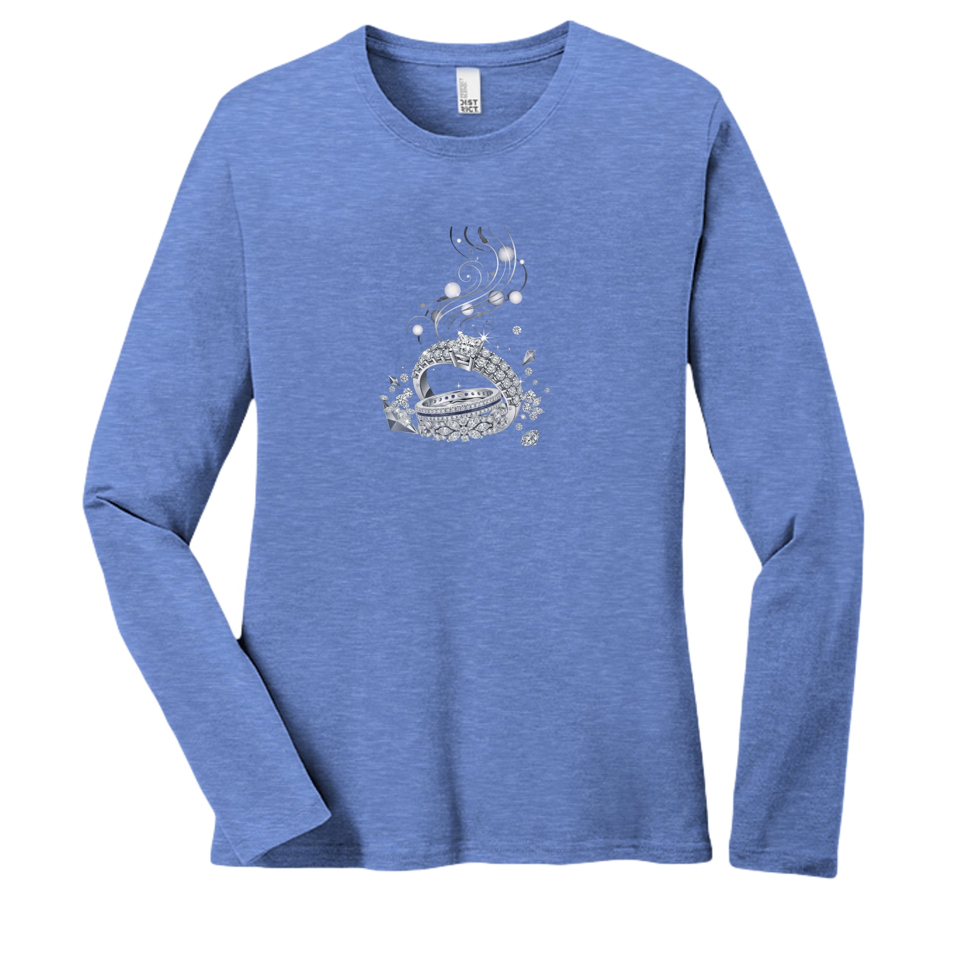 Heathered Royal - DT110 - FRONT