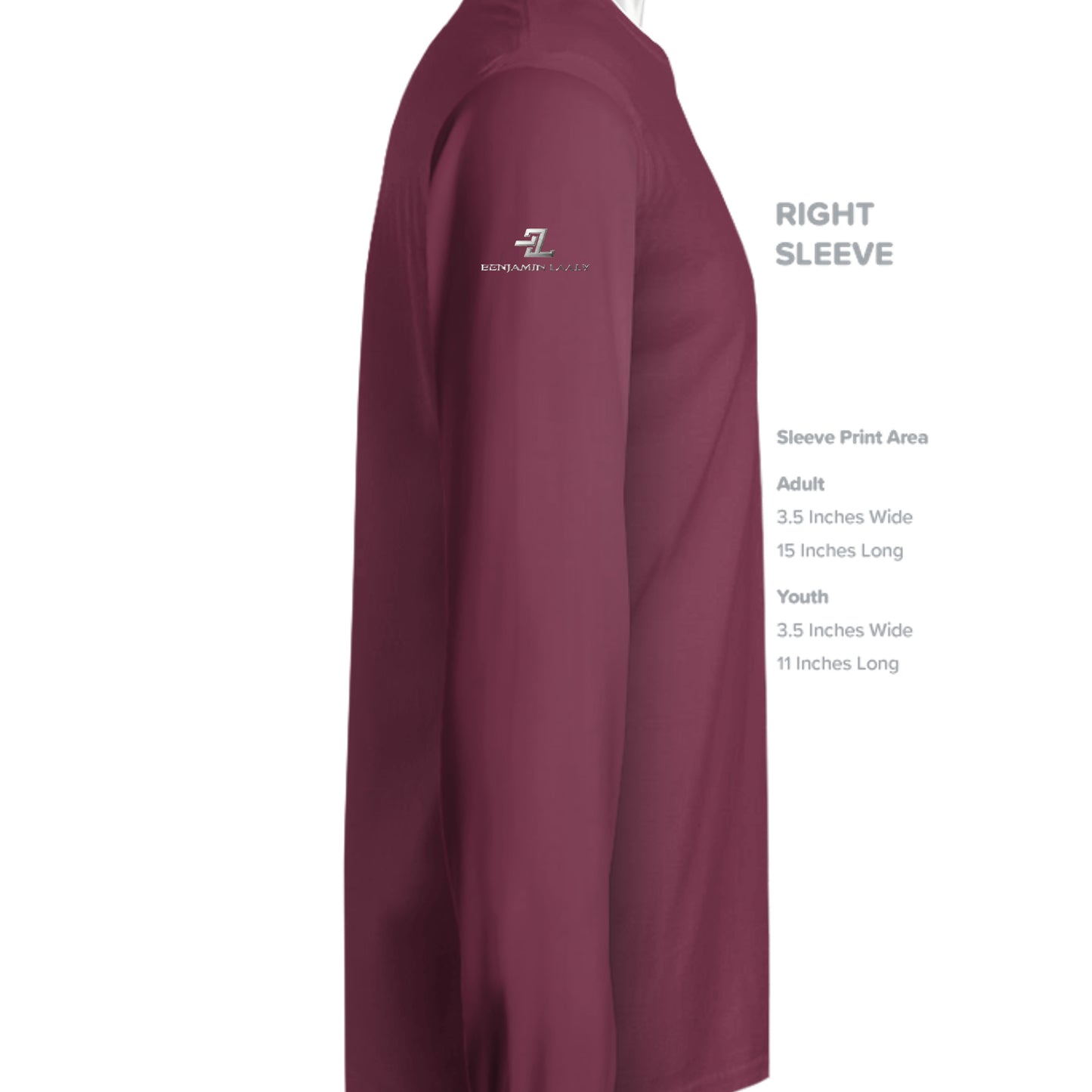 SPORT MAROON - TT11WL - SLEEVE_RIGHT