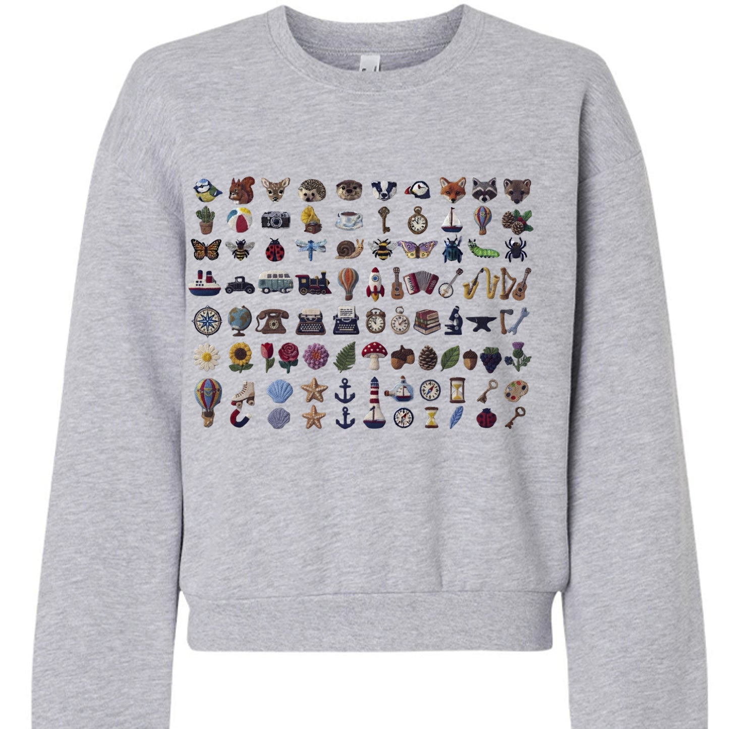 HEATHER GREY - RF494 - FRONT