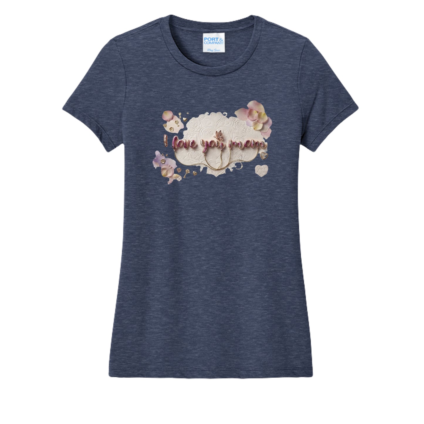 Heather Navy - LPC450 - FRONT