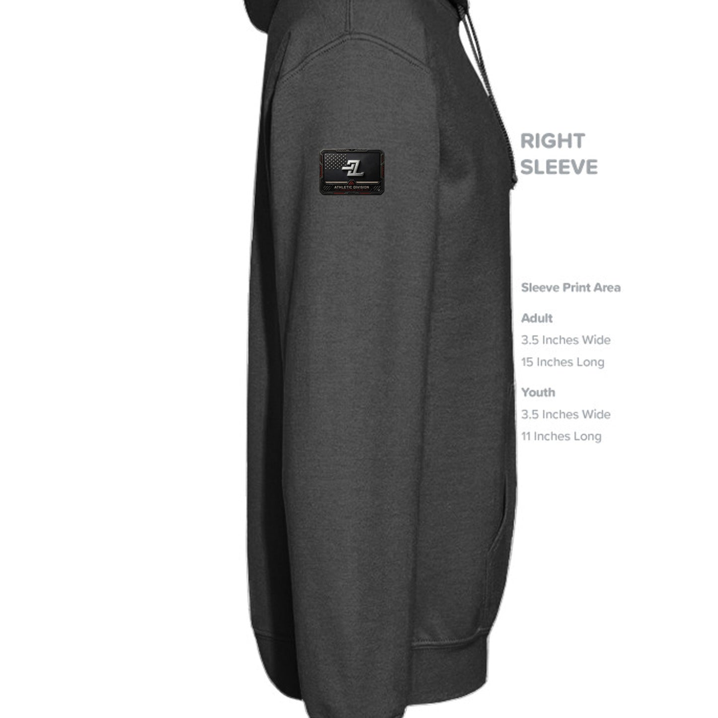 DARK GRY HEATHER - B7502 - SLEEVE_RIGHT