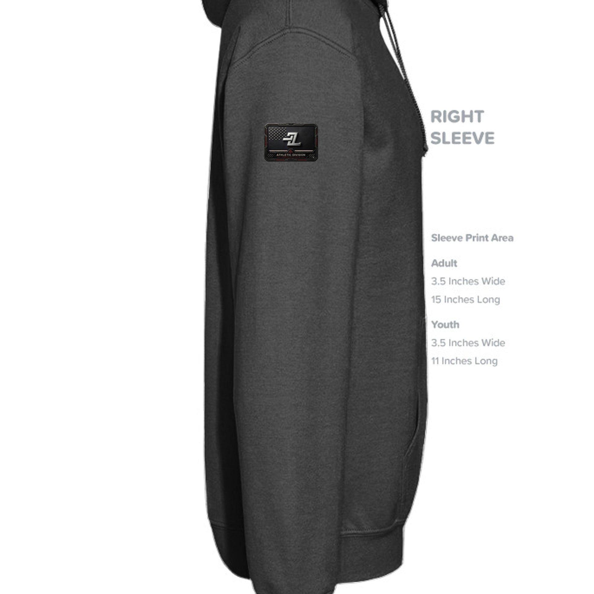 DARK GRY HEATHER - B7502 - SLEEVE_RIGHT
