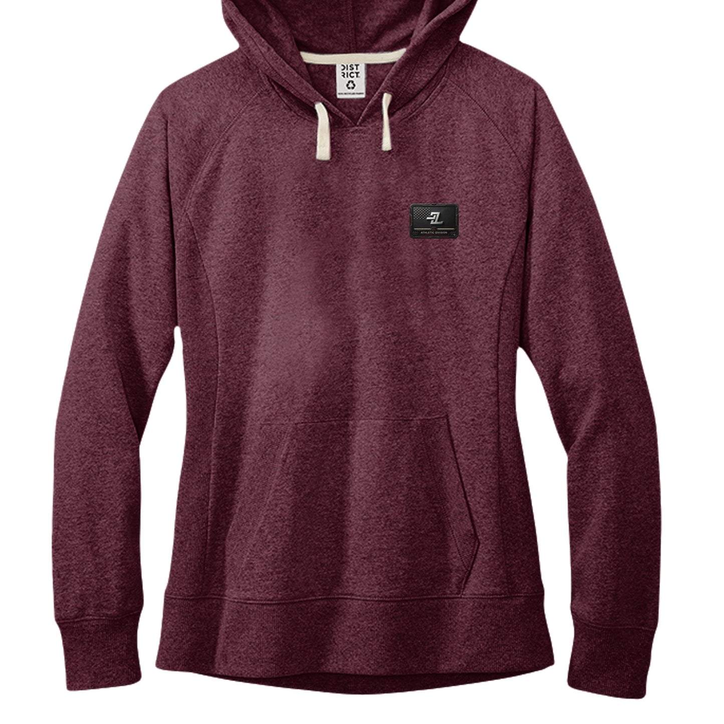 Maroon Heather - DT8101 - FRONT
