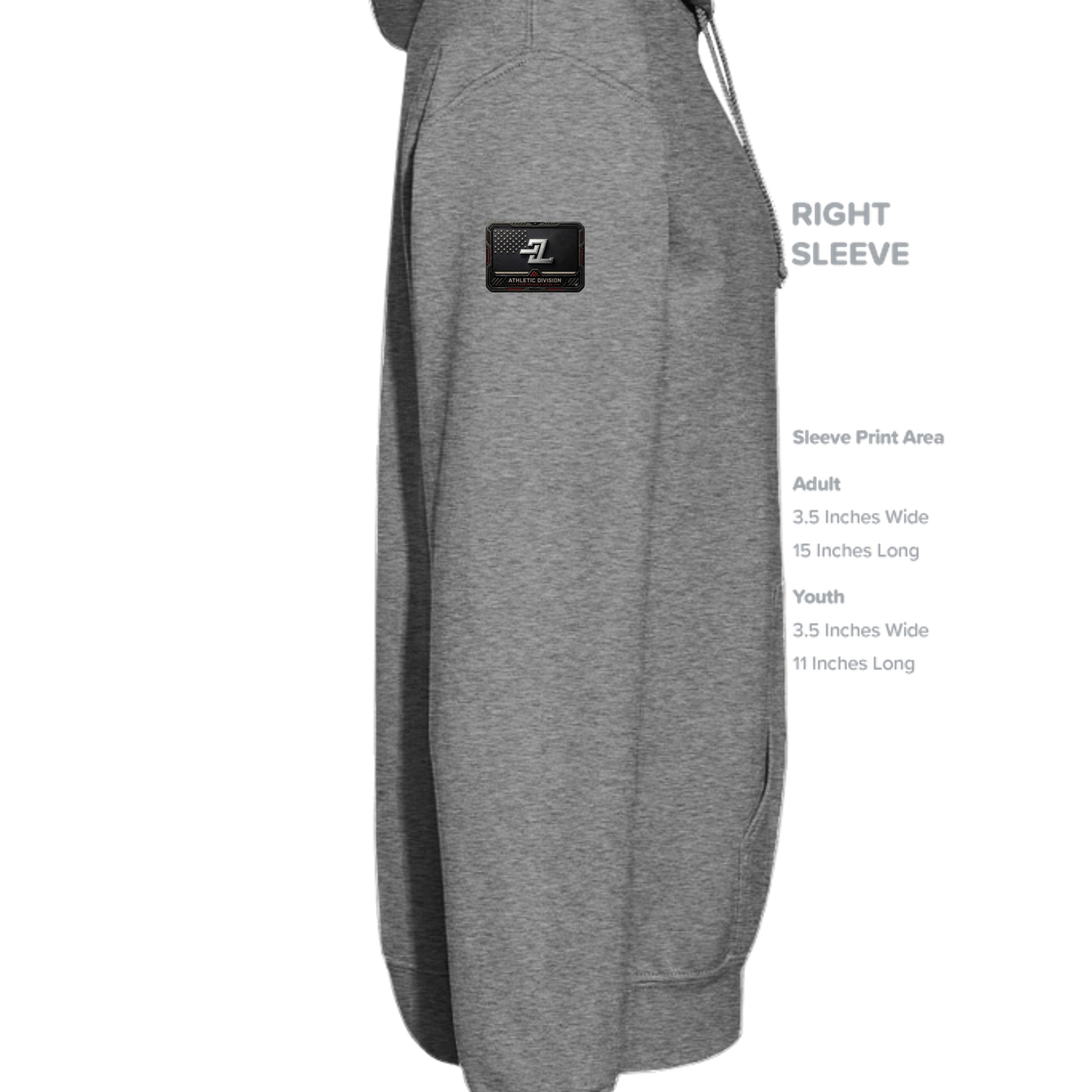 Light Heather Grey - DT8101 - SLEEVE_RIGHT