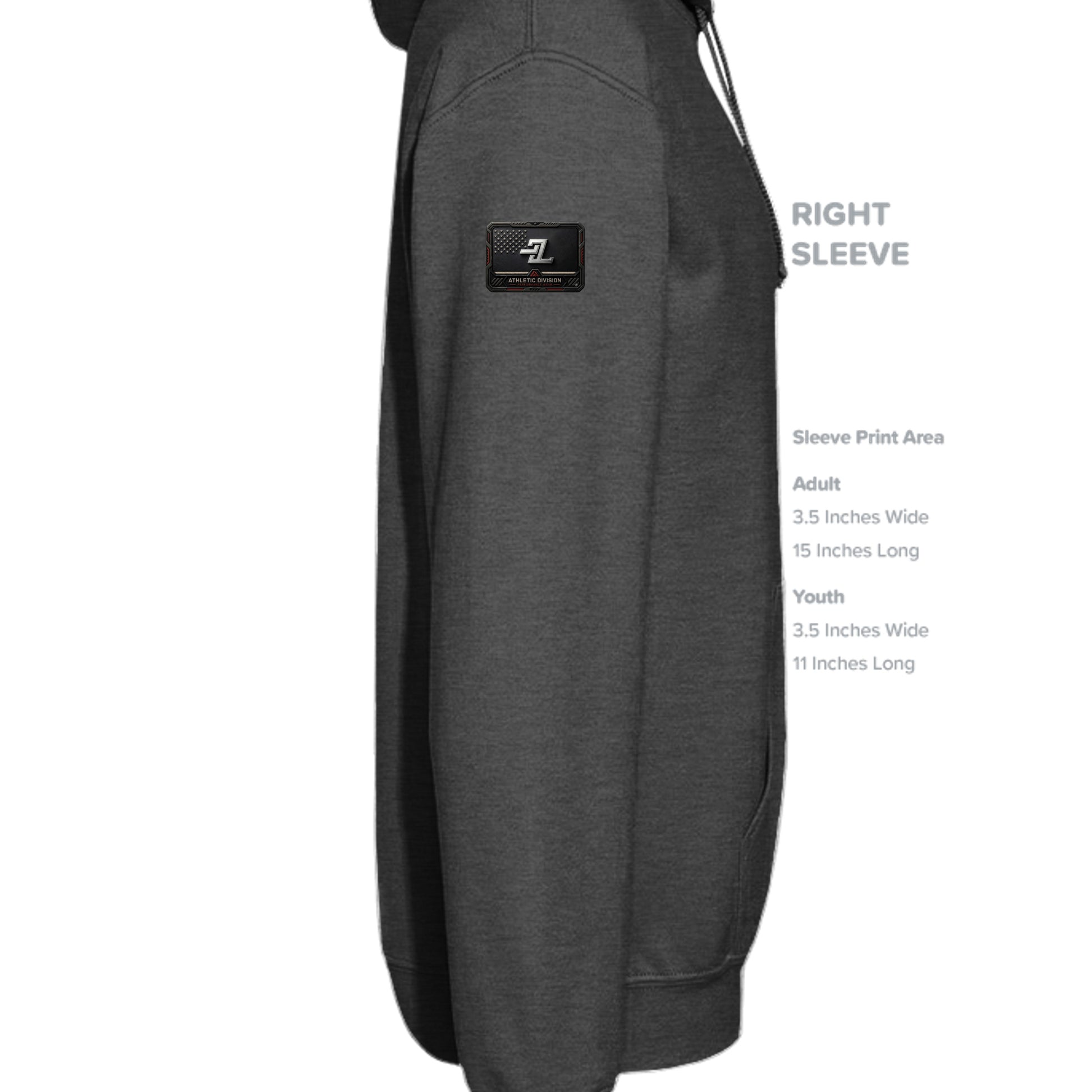 Charcoal Heather - DT8101 - SLEEVE_RIGHT