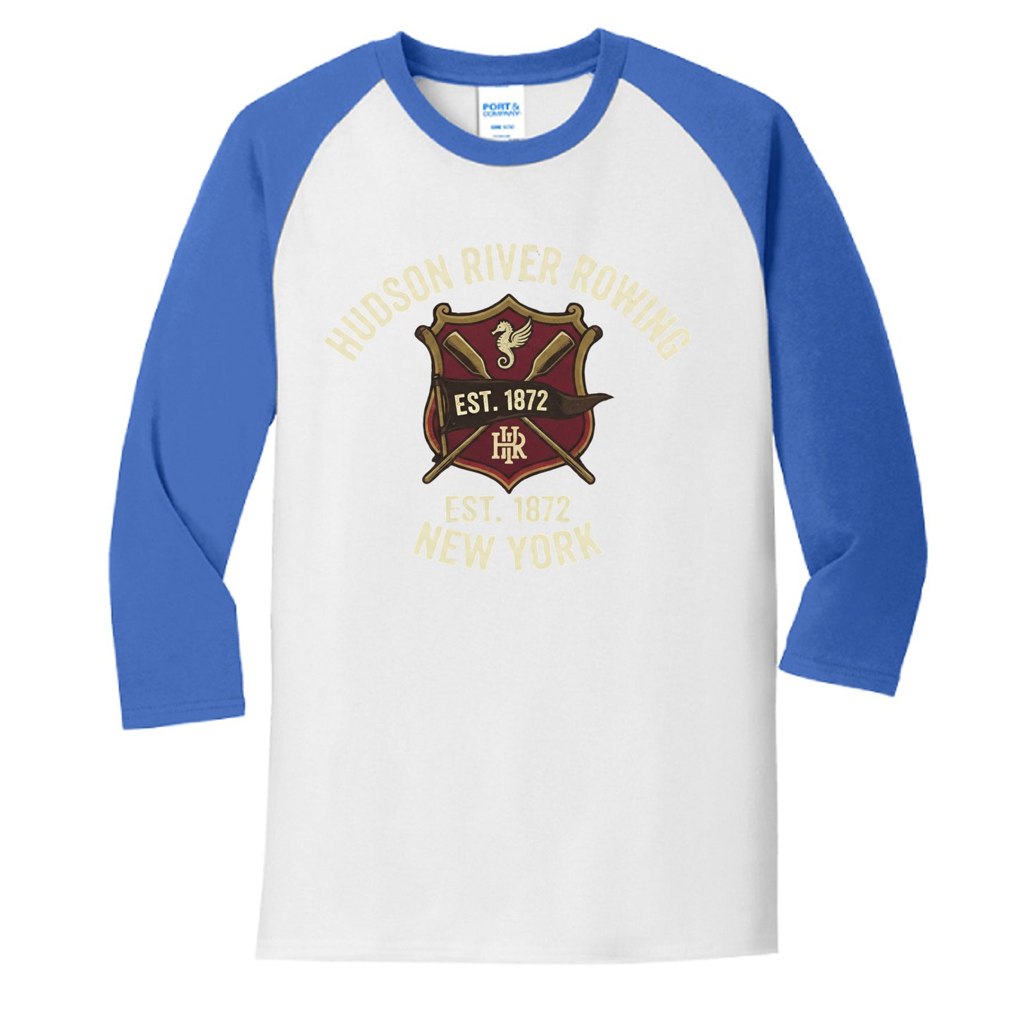White/ Royal - PC55RS - FRONT