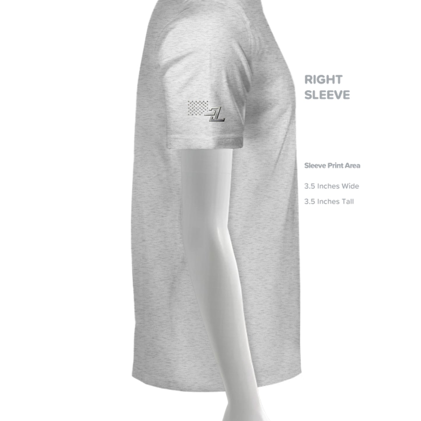 HEATHER WHITE - 6010 - SLEEVE_RIGHT