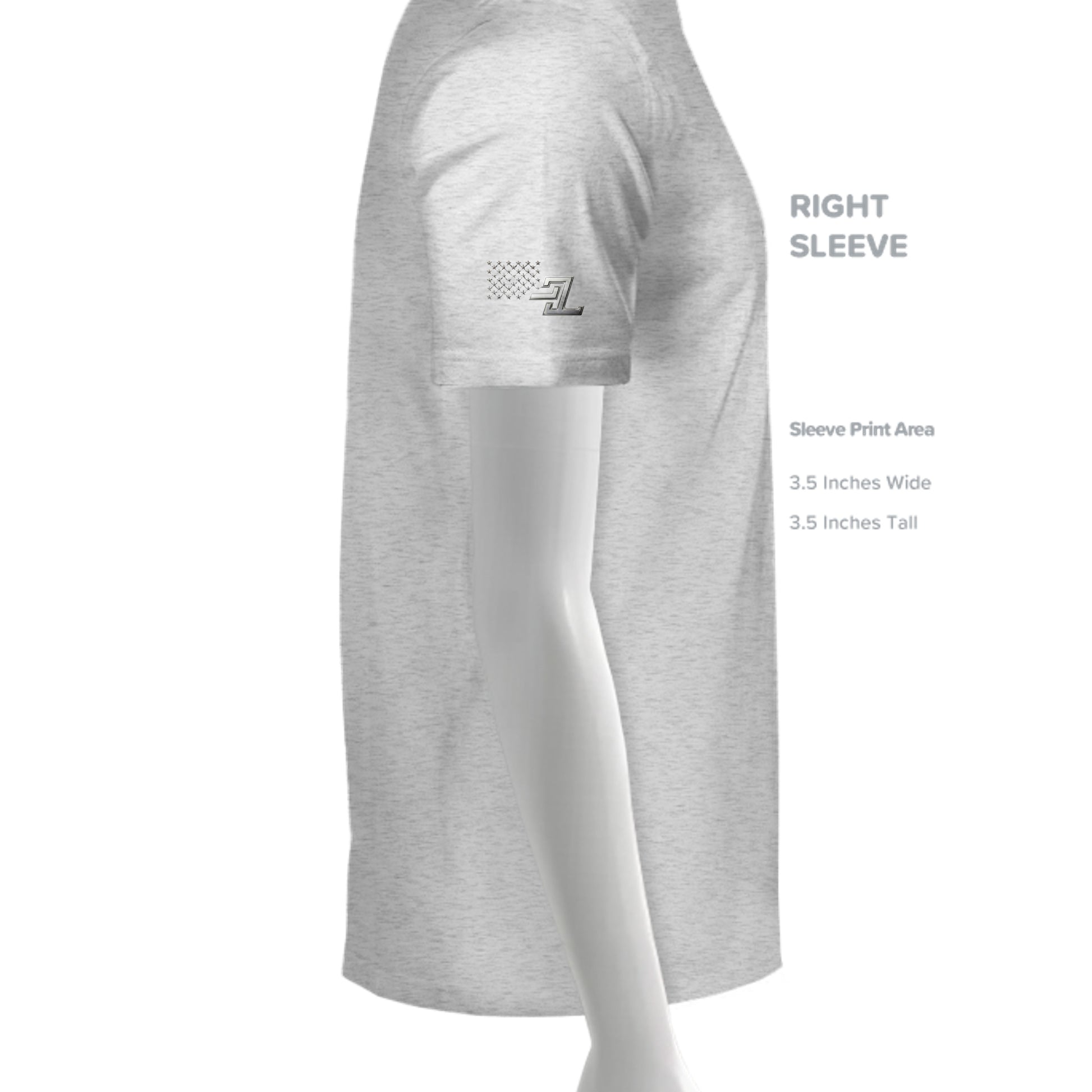 HEATHER WHITE - 6010 - SLEEVE_RIGHT