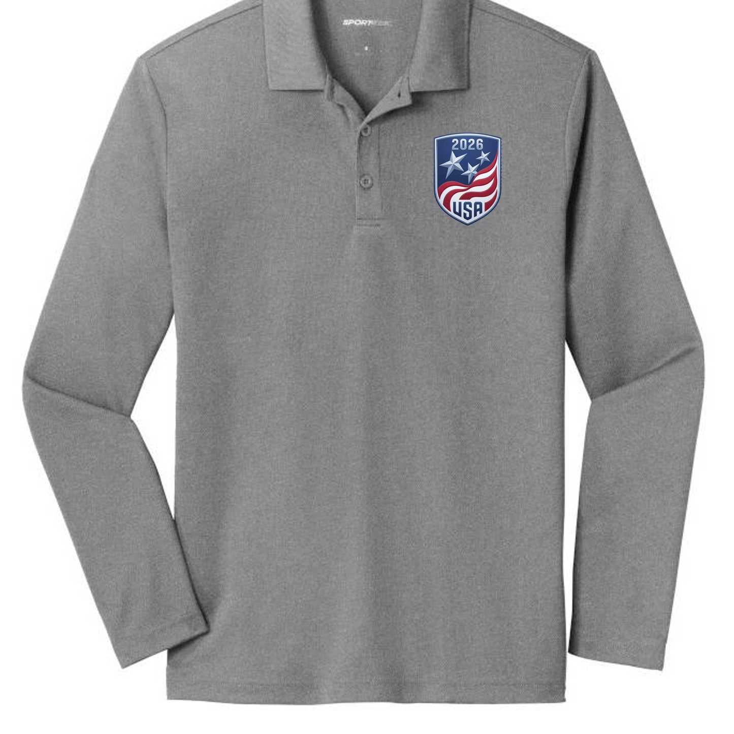 Grey Heather - ST640LS - FRONT