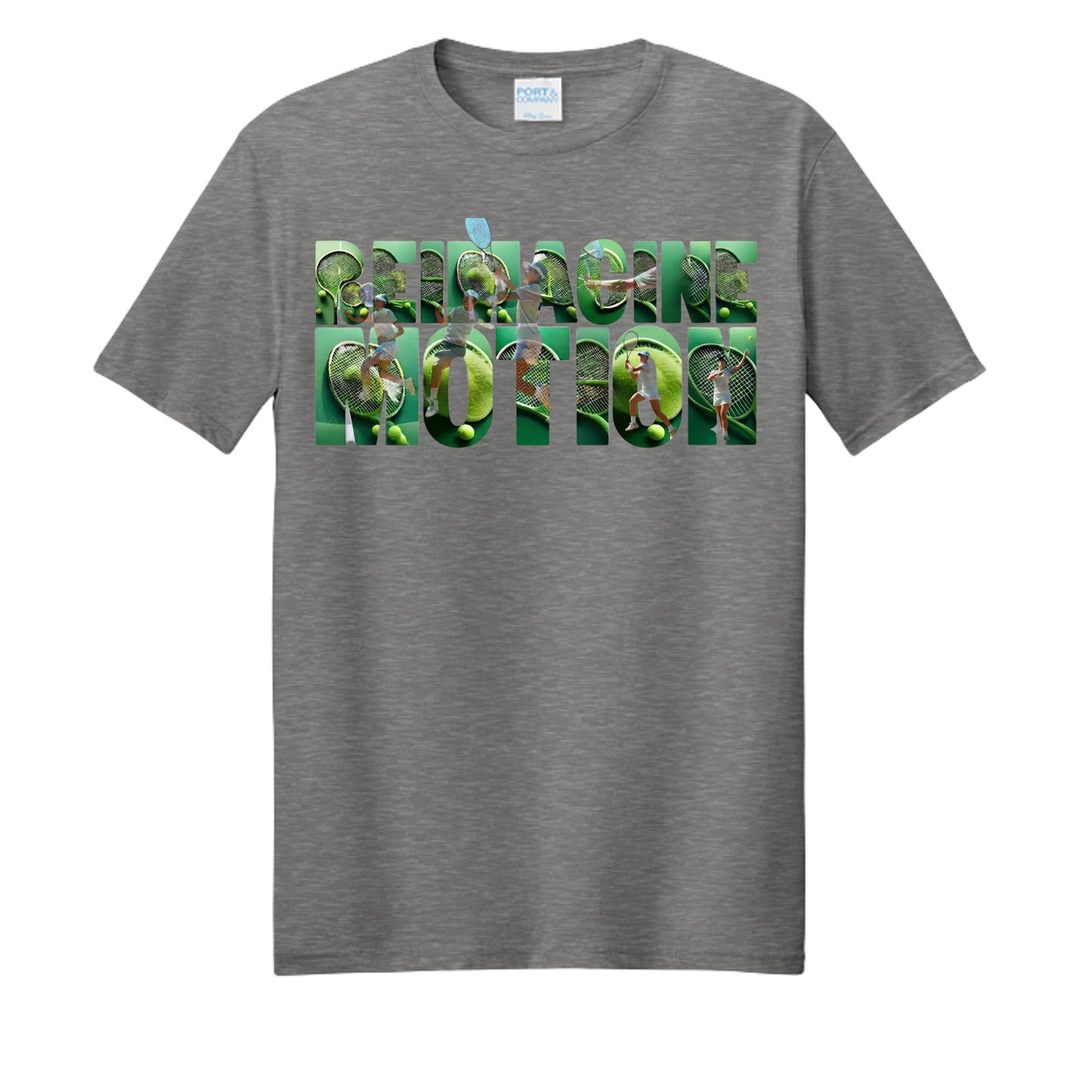 Graphite Heather - PC455 - FRONT