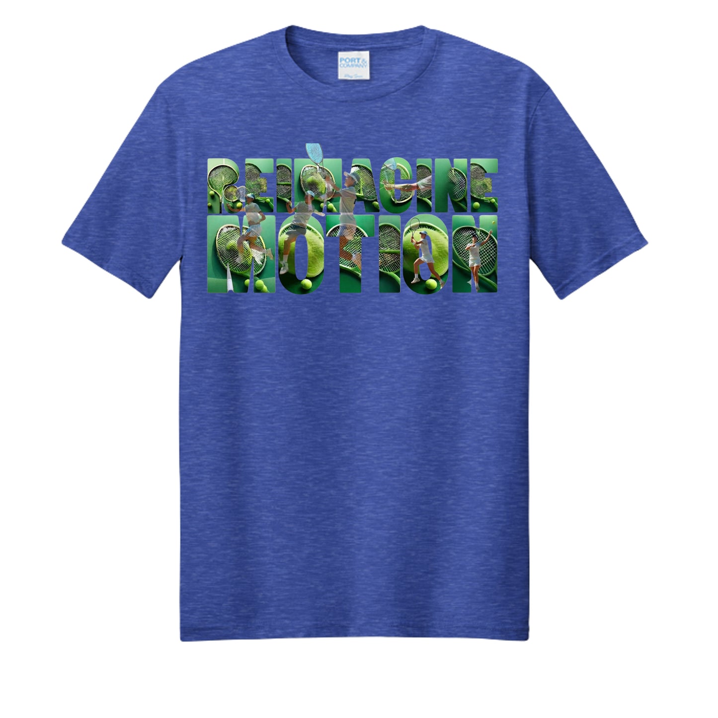 True Royal Heather - PC455 - FRONT