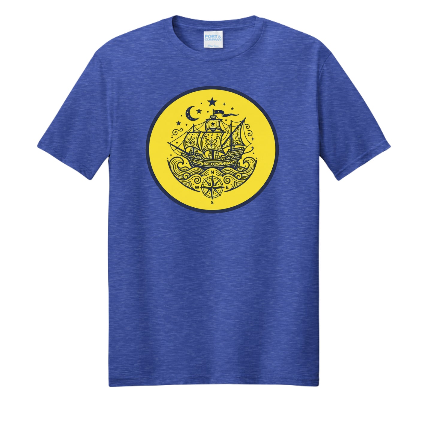 True Royal Heather - PC455 - FRONT
