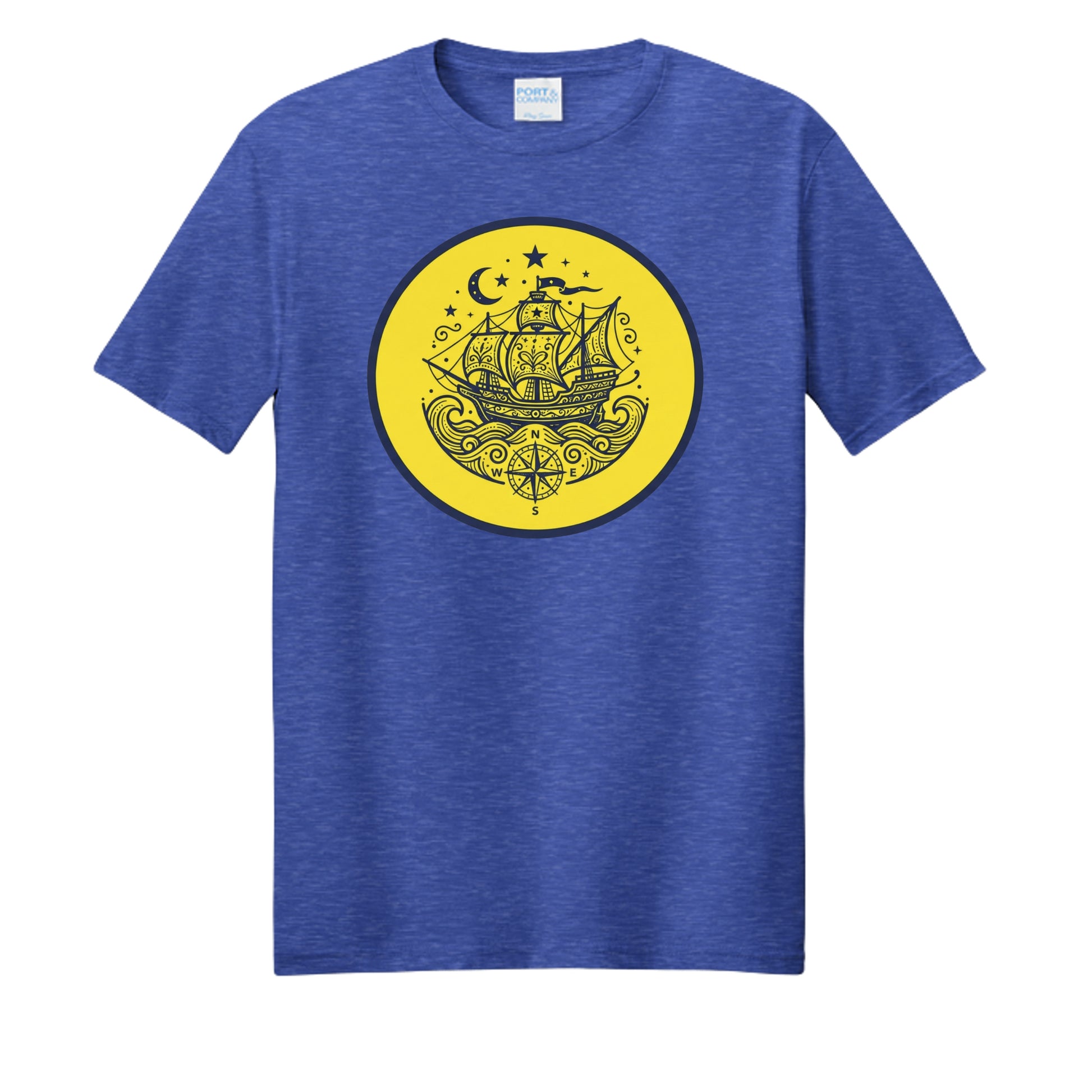True Royal Heather - PC455 - FRONT