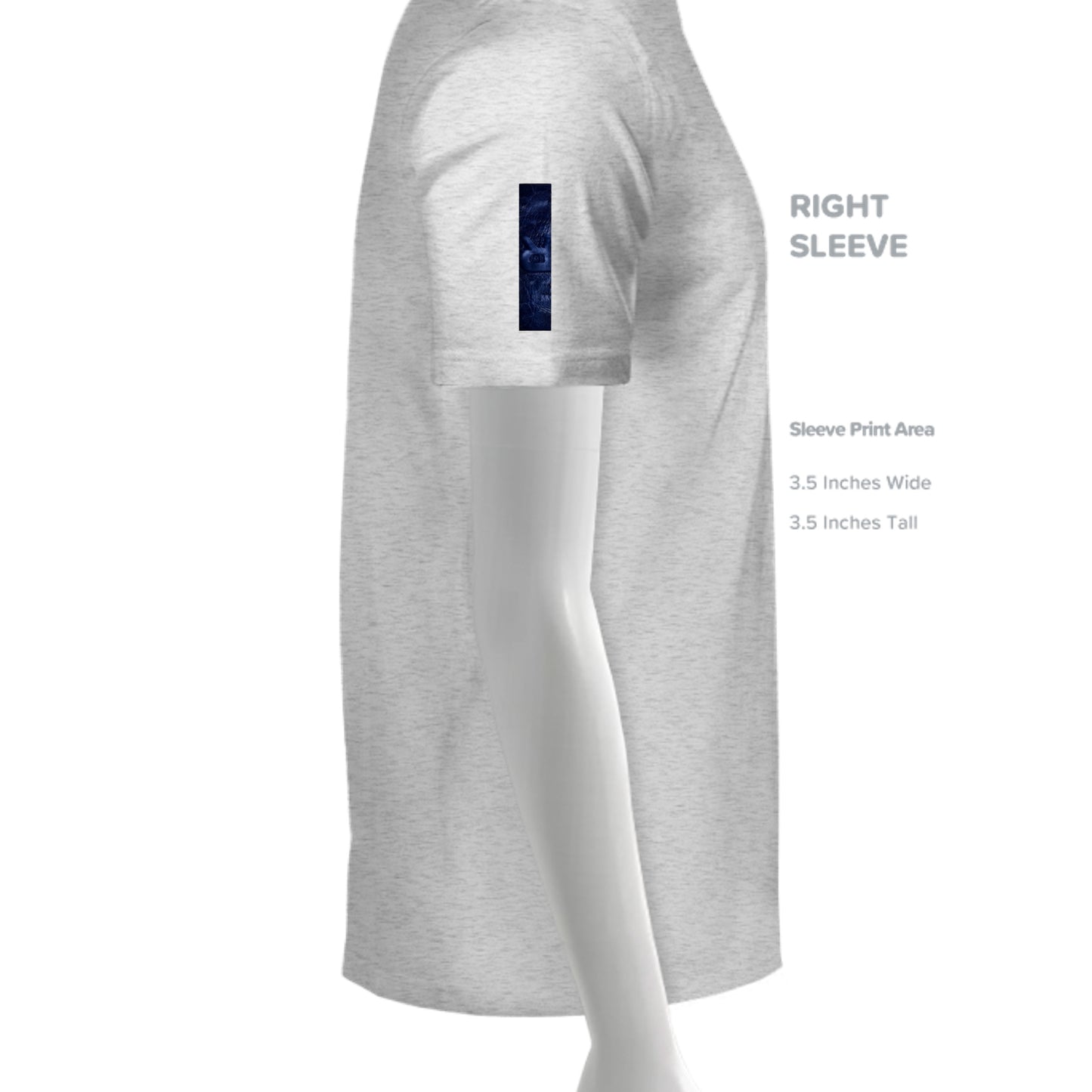 HEATHER WHITE - 6010 - SLEEVE_RIGHT