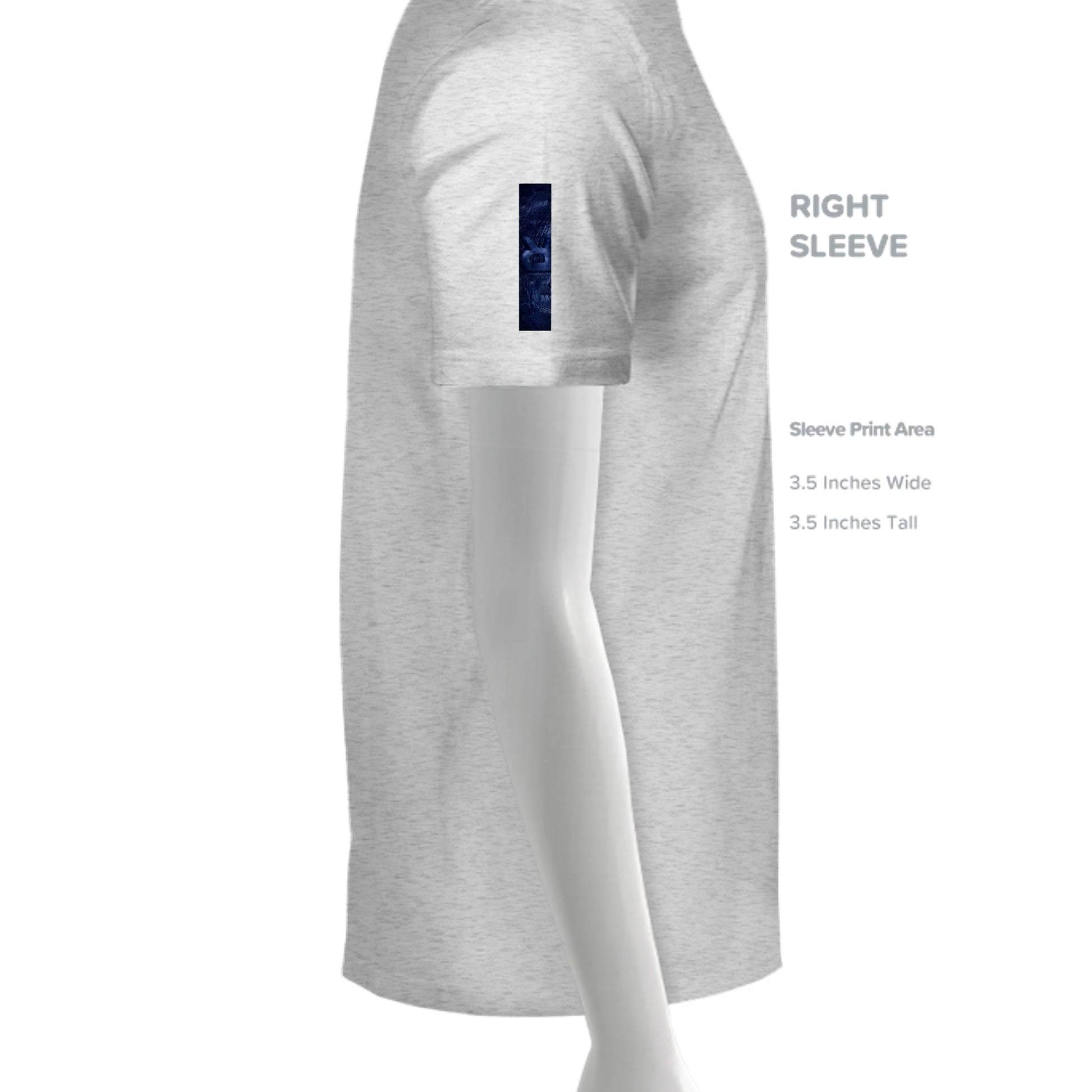 HEATHER WHITE - 6010 - SLEEVE_RIGHT